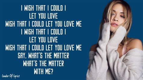 let me love you|let you love me lyrics.